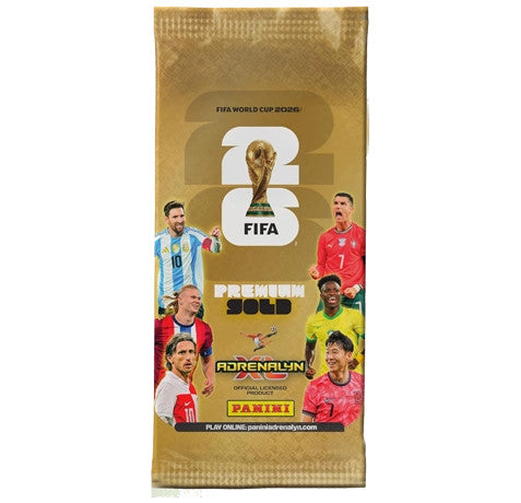 Panini Adrenalyn XL FIFA Weltmeisterschaft 2026 Premium Gold Booster Pack