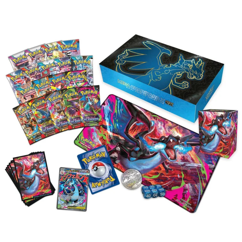 Pokémon TCG: Mega Glurak X ex Ultra-Premium-Kollektion (DE)