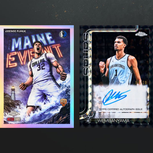 2025-26 Topps Chrome Updates Basketball: DIE NBA Box des Jahres!