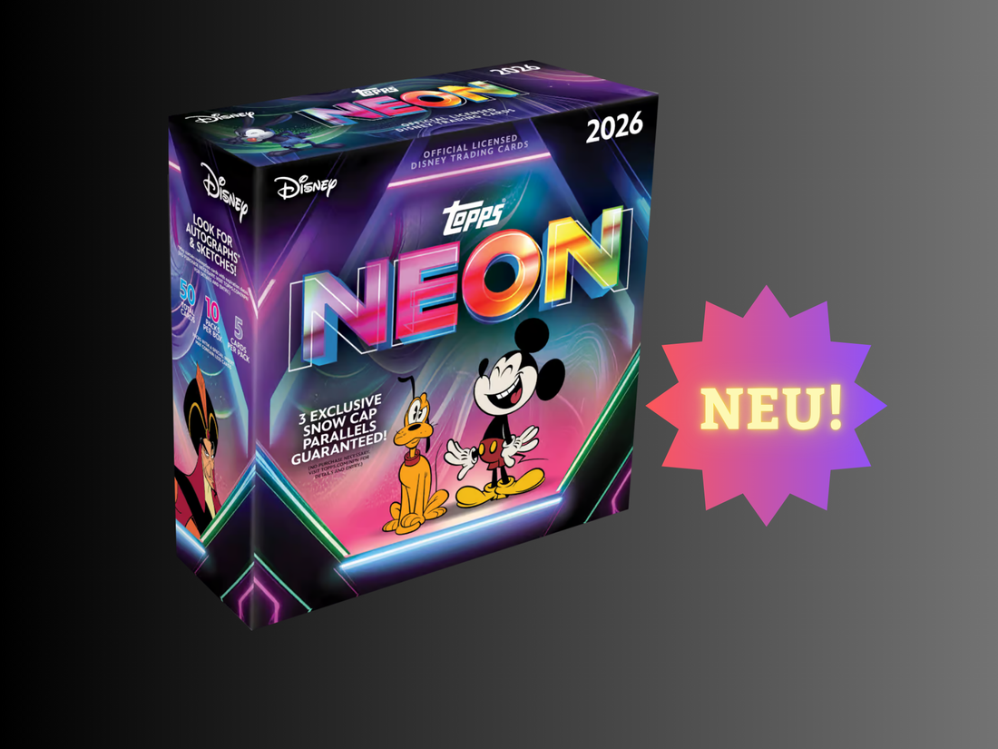 2026 Topps Disney Neon – warum dieses Set Sammler-Augen zum Leuchten bringt