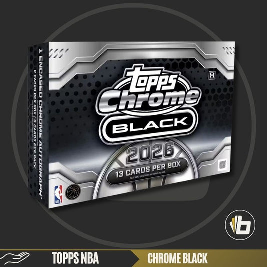 2025-26 Topps Chrome Black Basketball: das erste High-End-Set des Jahres