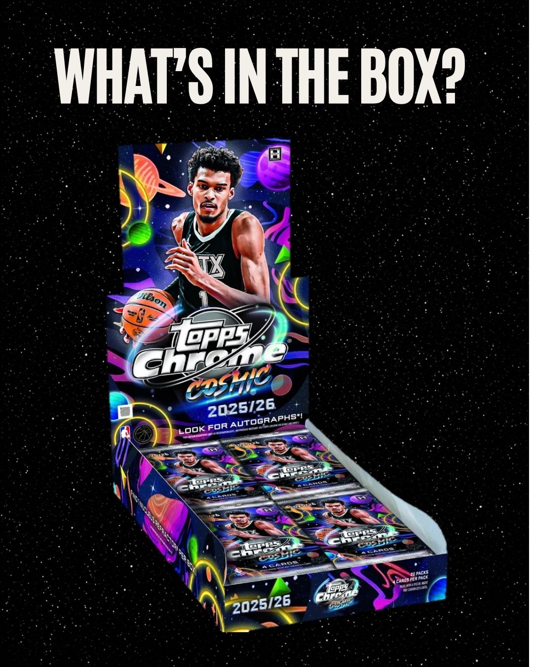 Topps Chrome Cosmic Basketball – Warum dieses NBA-Set komplett out of this world ist!