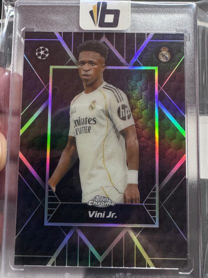 2025/26 Topps Chrome UCC Vini Jr. Shadow Edge Case Hit