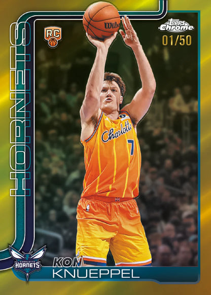 2025-26 Topps Chrome Updates NBA | Mega Box SEALED