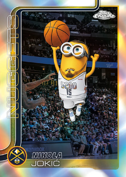 2025-26 Topps Chrome Updates NBA | Mega Box SEALED