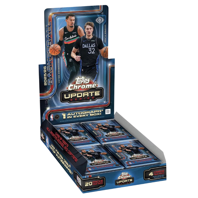 2025-26 Topps Chrome Updates NBA | Hobby Box