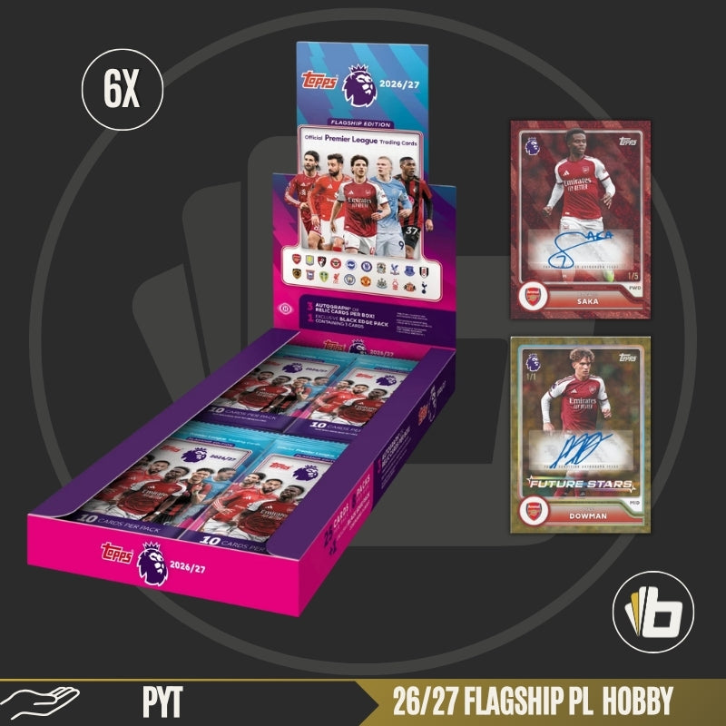 BxGB#42 - 6x 2026/27 TOPPS Flagship Premier League Hobby Box | PYT