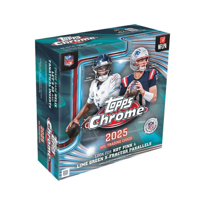 2025 Topps Chrome Football | Mega Box