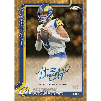 2025 Topps Chrome Football | Mega Box