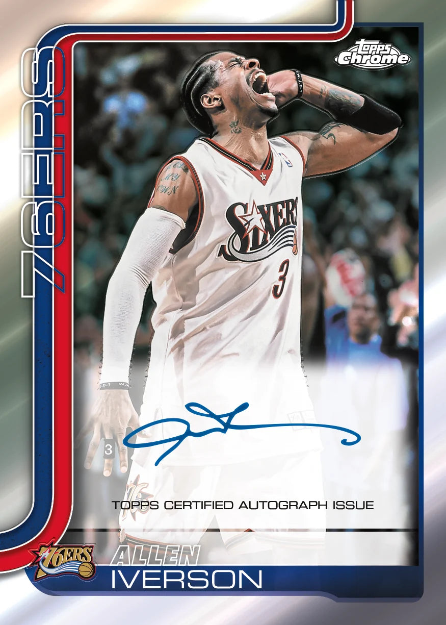 2025-26 Topps Chrome Updates NBA | Mega Box SEALED