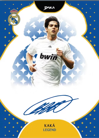 DAKA Top Audience Edition Real Madrid 2025/26 Hobby Box Kaka Autogramm