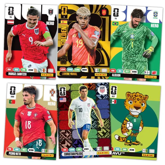 Panini Adrenalyn XL FIFA Weltmeisterschaft 2026 | Fatpack-Box
