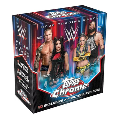 2026 WWE Chrome | Mega Box