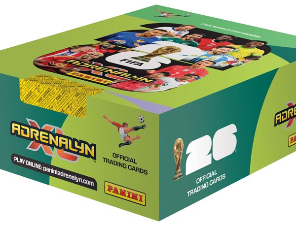 Panini Adrenalyn XL FIFA Weltmeisterschaft 2026 50er Display geschlossen