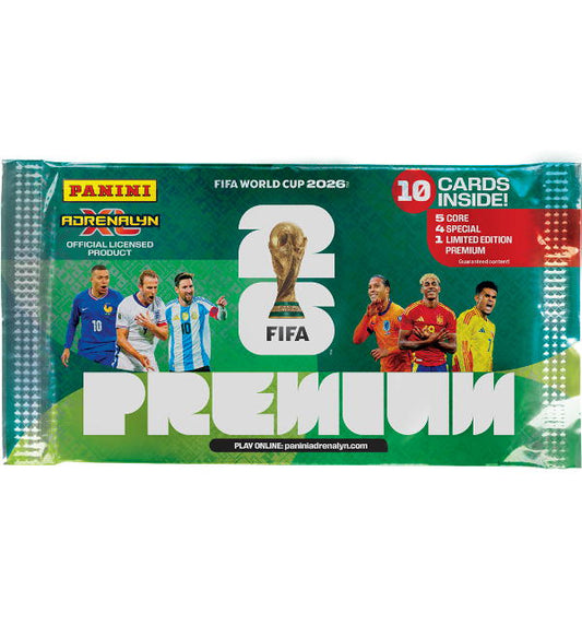 Panini Adrenalyn XL FIFA Weltmeisterschaft 2026 Premium Booster Pack