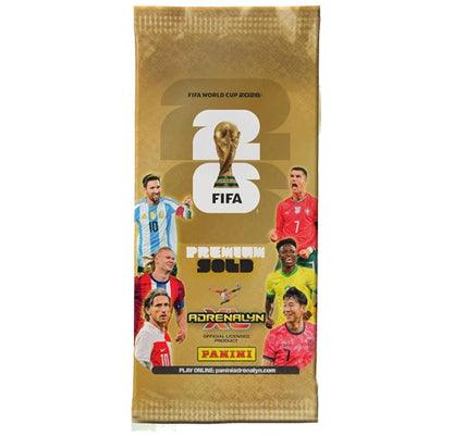 Panini Adrenalyn XL FIFA Weltmeisterschaft 2026 Premium Gold Booster Pack