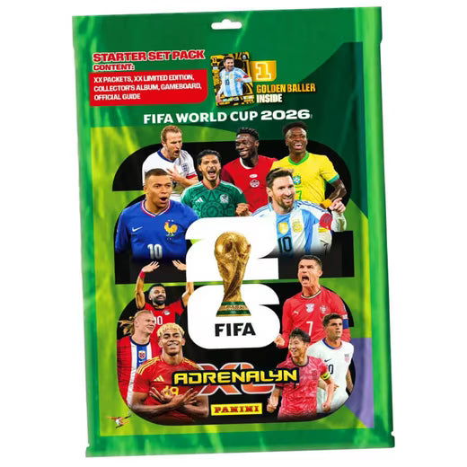 Panini Adrenalyn XL FIFA Weltmeisterschaft 2026 Starter Set