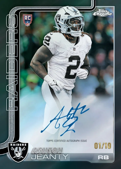 2025-26 TOPPS Chrome NFL Value Blaster Box
