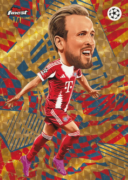2025/26 Topps Finest UEFA Club Competitions - Fußball Hobby Box