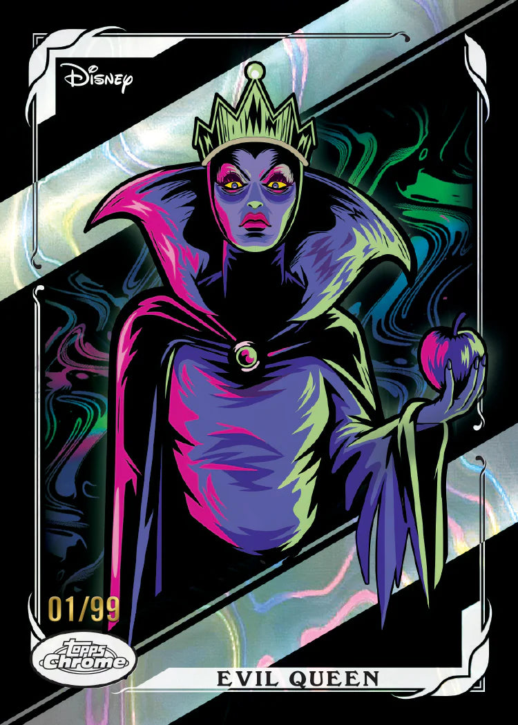 Topps Disney Neon Evil Queen Manga Madness /99