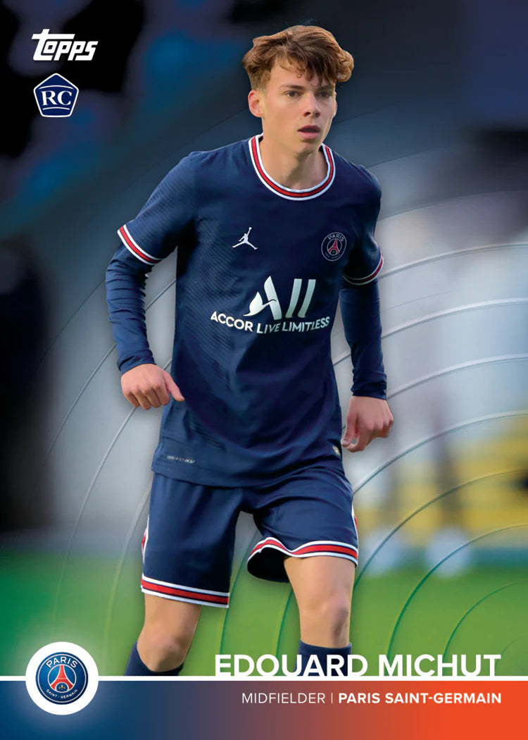 Topps Paris Saint-Germain Team Set 2021/22 Edouard Michu