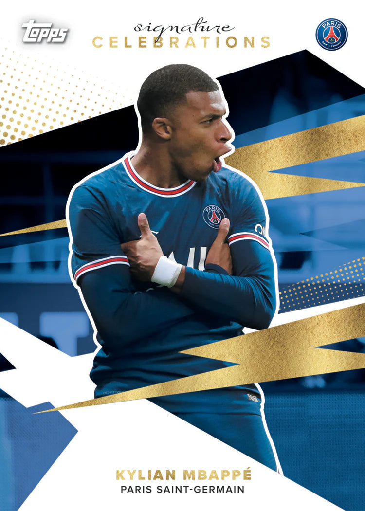 Topps Paris Saint-Germain Team Set 2021/22 Kylian Mbappé