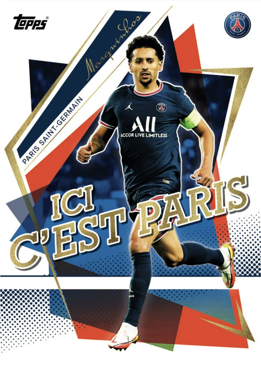 Topps Paris Saint-Germain Team Set 2021/22 Marquinhos