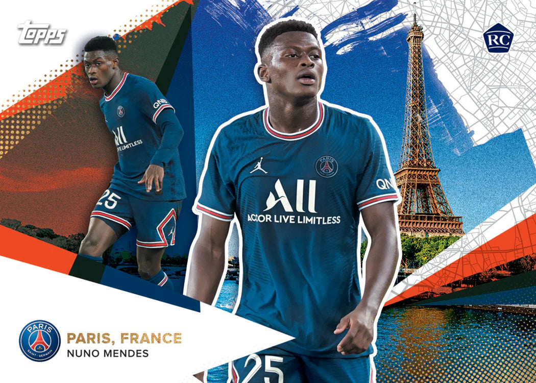 Topps Paris Saint-Germain Team Set 2021/22 Nuno Mendes