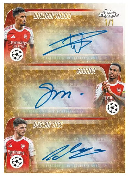 2025/26 Topps Chrome UEFA Club Competitions | Hobby Box