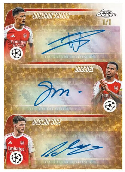 2025/26 Topps Chrome UEFA Club Competitions | Hobby Box