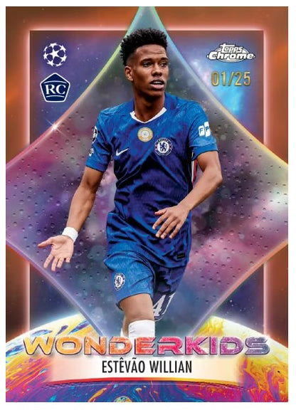 2025/26 Topps Chrome UEFA Club Competitions | Hobby Box
