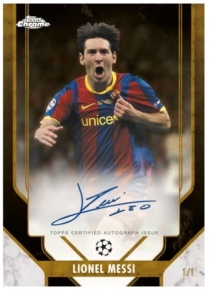 2025/26 Topps Chrome UEFA Club Competitions | Hobby Box