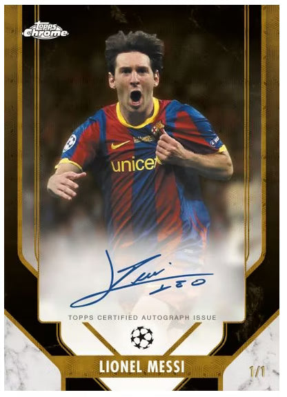 2025/26 Topps Chrome UEFA Club Competitions | Hobby Box