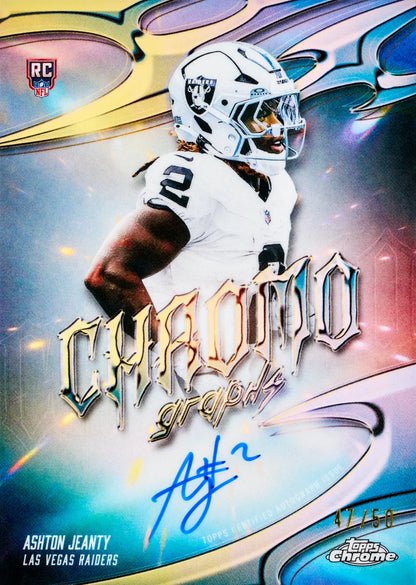 2025 Topps Chrome NFL | Hobby Box