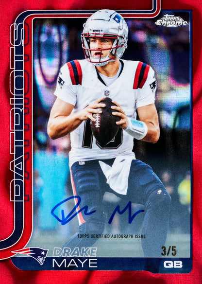 2025 Topps Chrome NFL | Hobby Box