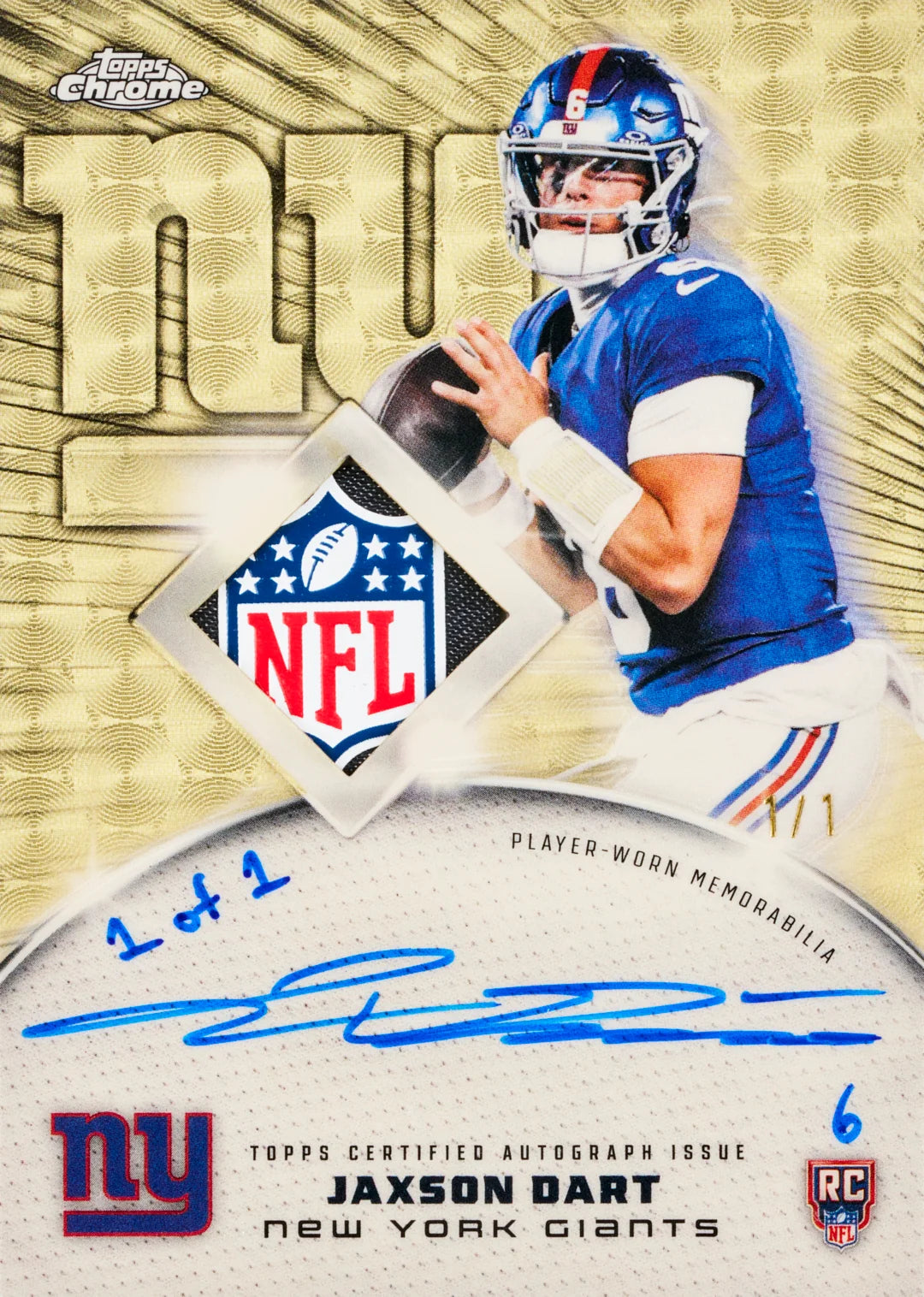 2025 Topps Chrome NFL | Hobby Box