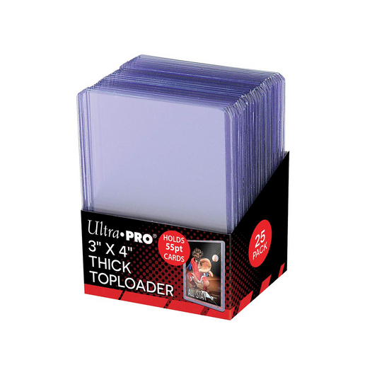 Ultra PRO 3" x 4" Toploader 55PT (25ct)