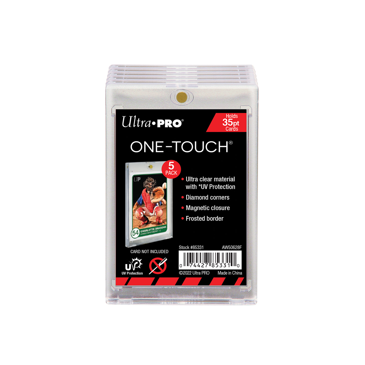 Ultra PRO 35PT UV ONE-TOUCH Magnetic Holder (5er Pack)